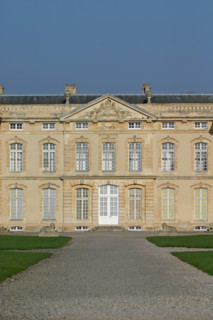 France, Basse Normandie, orne, le bourg saint leonard, chateau, facade,