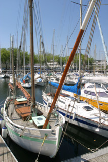 France, Bretagne, Morbihan, lorient, port de plaisance, bassin, bateaux de plaisance, 
 quai des indes,