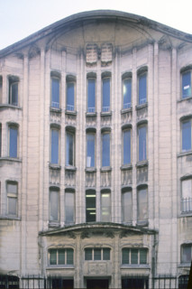 France, Paris 4e, le marais, rue fpavee, synagogue, architecte Hector Guimard, religion juive, judaisme, edifice religieux,