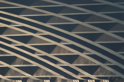 France, ile de france, hauts de seine, neuilly sur seine, la seine sous le pont de neuilly, reflets, formes geometriques,