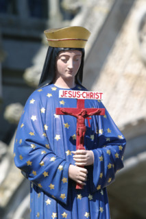 France, pays de loire, mayenne, pontmain, basilique, lieu de pelerinage, edifice religieux, vierge, apparition, miracle, religion,