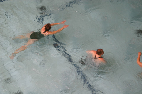 europe, Hongrie, budapest, bains gellert, thermes, station thermale, piscine, thermalisme, colonnes, architecture, eau, baignade, femmes,