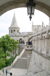 europe, Hongrie, budapest, le bastion des pecheurs, monument,