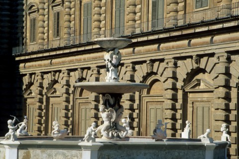 Italie, toscane, florence, firenze, jardin boboli, palais pitti, fontaine, statues sculpture, eau, parc, renaissance italienne,