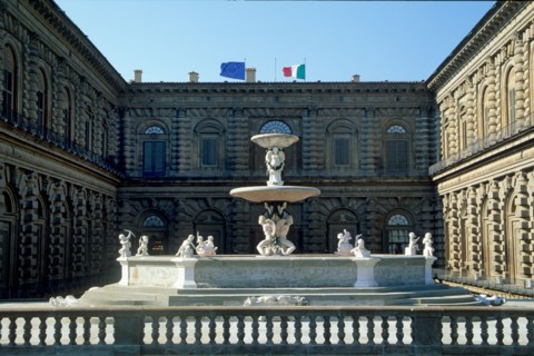 Italie, toscane, florence, firenze, jardin boboli, palais pitti, fontaine, statues sculpture, eau, parc, renaissance italienne,
