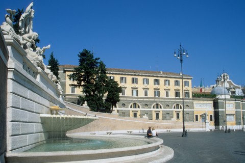 italy, piazza del popolo