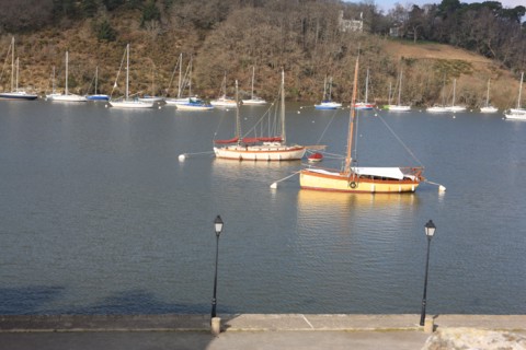 France, Bretagne, Morbihan, la roche bernard, vilaine, ville, port, promontoire, rocher, panorama, bateaux,