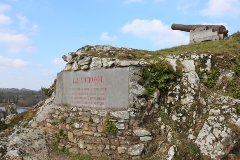 France, Bretagne, Morbihan, la roche bernard, vilaine, ville, port, promontoire, rocher, canon, la couronne,