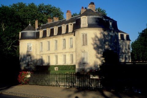 France, region pays de loire, sarthe, malicorne, chateau,