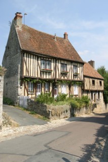 France, region ile de france, seine et marne, provins, cite medievale, maison, colombages, pans de bois,