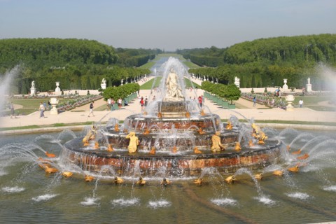 France, region ile de france, yvelines, versailles, parc du chateau, grandes eaux de versailles, spectacle, fontaines, jets d'eau, sculpture, statues, jets d'eau,