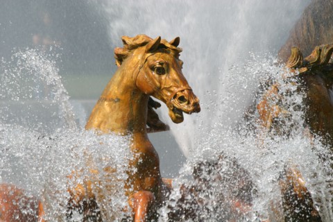 France, region ile de france, yvelines, versailles, parc du chateau, grandes eaux de versailles, spectacle, fontaines, jets d'eau, sculpture, statues, jets d'eau,