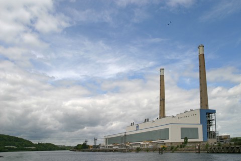 France, region ile de france, yvelines, porcheville, centrale electrique, thermique, seine, energie, edf, electricite, environnement, developpement durable,