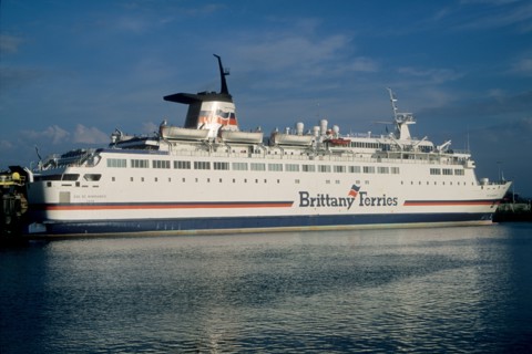 France, Basse Normandie, Ouistreham, car ferry, duc de Normandie, brittany ferries, bateau, port, angleterre,