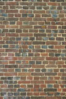 ville, mur de briques, joints, ciment, habitat, separation, enfermement, maison,