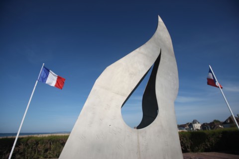 France, Basse Normandie, calvados, plages du debarquement, ouistreham riva bella, monument, memorial 4e commando, commandant philippe kieffer, debarquement, 2e guerre mondiale,