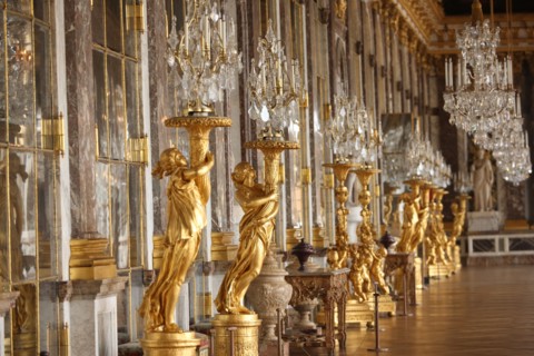France, ile de france, yvelines, versailles, chateau de versailles, galerie des glaces,