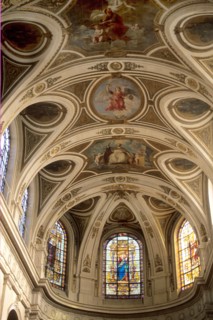 France, ile de france, paris 1er arrondissement, 284 rue saint honore, eglise saint roch,