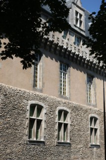 France, Haute Normandie, eure, pays d'evreux, evreux, mur gallo romain, archeveche,