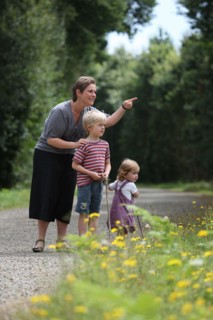 France, Basse Normandie, manche, pays de la baie, isigny le buat, voie verte, marche en famille, enfants,