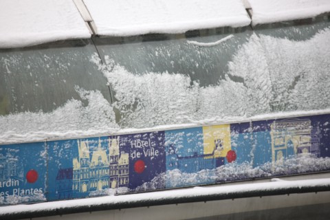 Paris sous la neige