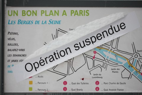 Paris sous la neige