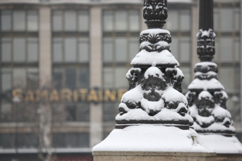 Paris sous la neige