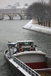 Paris sous la neige