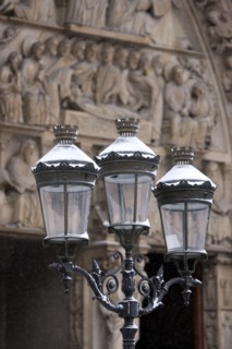 Paris sous la neige