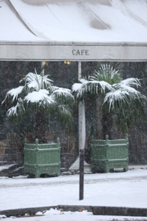 Paris sous la neige