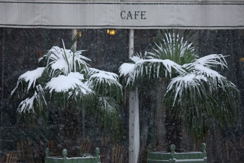 Paris sous la neige
