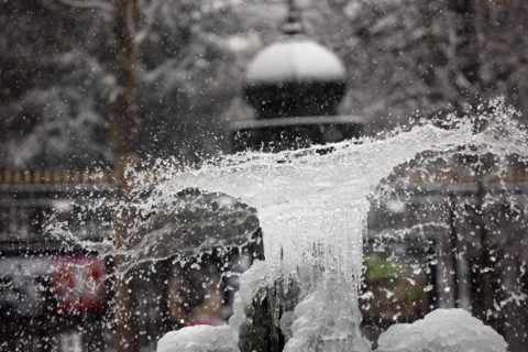 Paris sous la neige