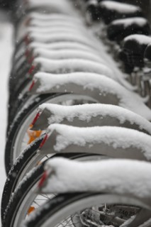 Paris sous la neige