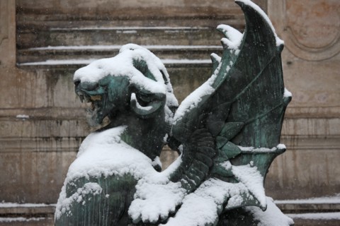 Paris sous la neige