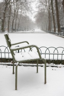 Paris sous la neige