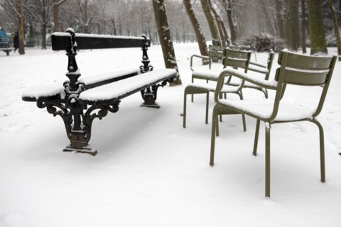 Paris sous la neige