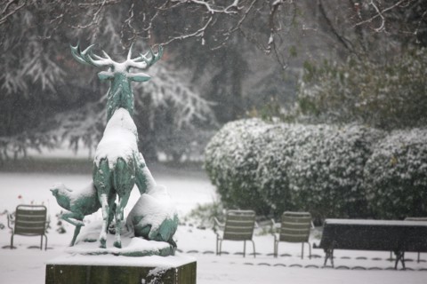 Paris sous la neige