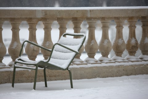 Paris sous la neige