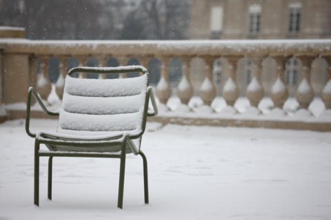 Paris sous la neige