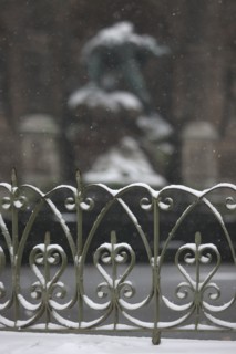 Paris sous la neige