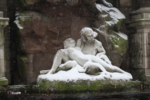 Paris sous la neige