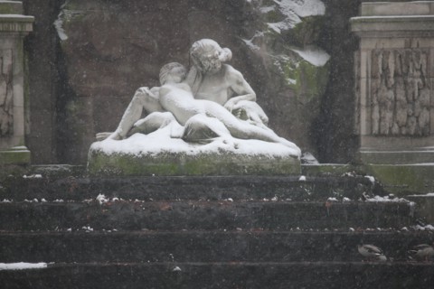 Paris sous la neige