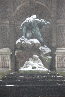 Paris sous la neige