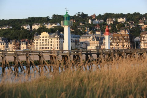France, lighthouse, Deauville