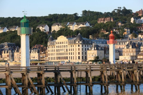 France, lighthouse, Deauville