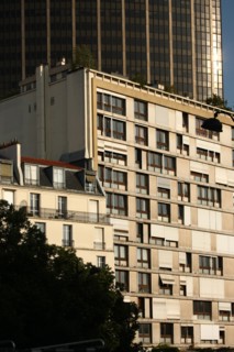 France, paris 14e arrondissement, rue poinsot, immeuble, tour montparnasse,