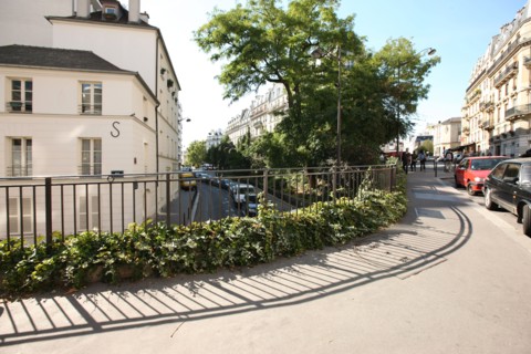 France, Street with varied height