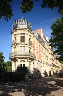 France, Street with different shapes
