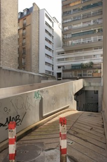 France, Patio on street