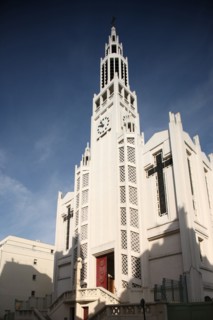 France, Ile de France, paris 20e arrondissement, rue alexandre dumas, eglise saint jean bosco,